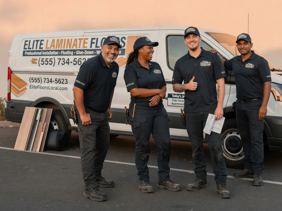 Laminate flooring installation company in Molino, FL